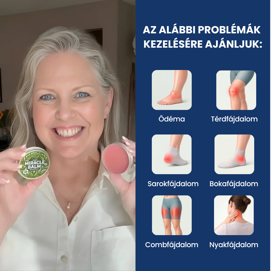 Mondj búcsút az ödémának és az idegfájdalomnak!
