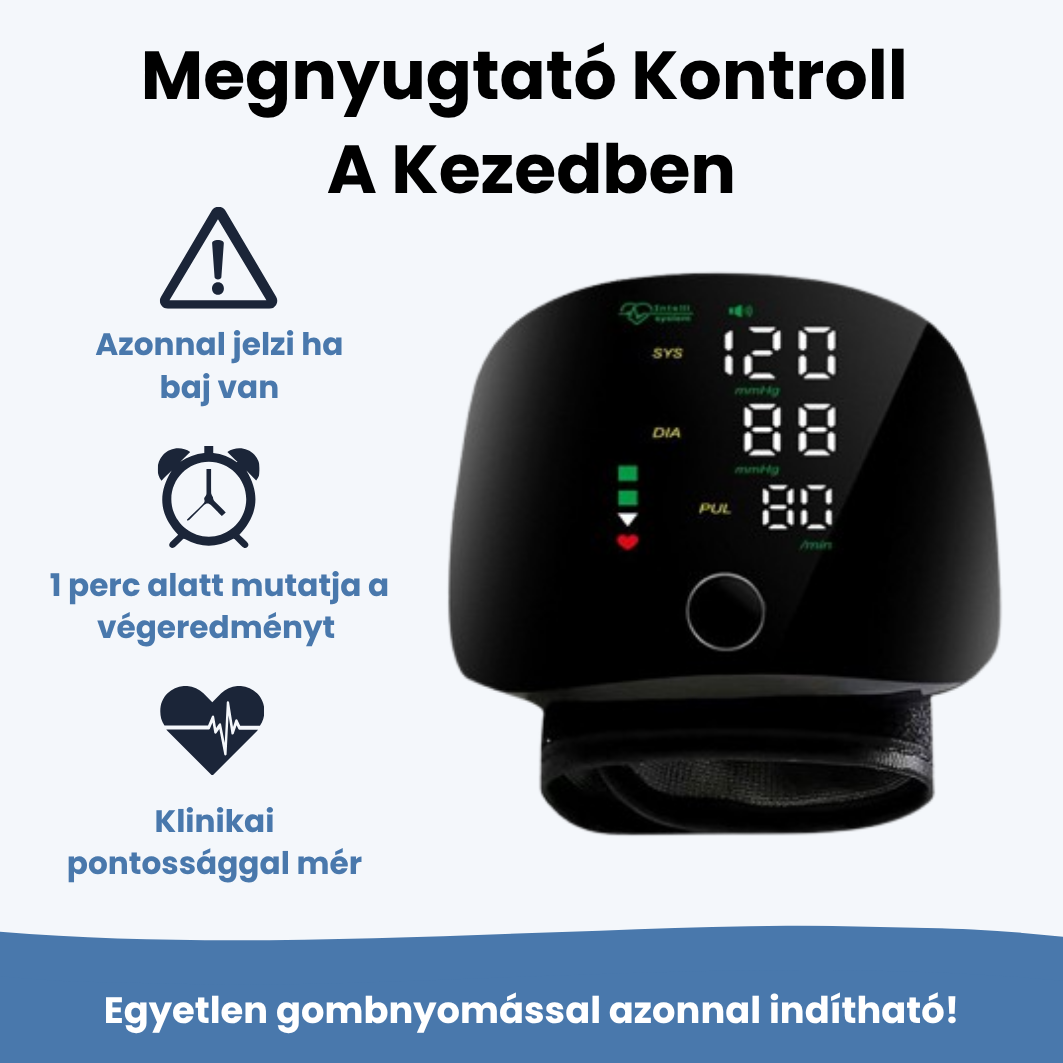 PressOne - Okos Vérnyomásmérő