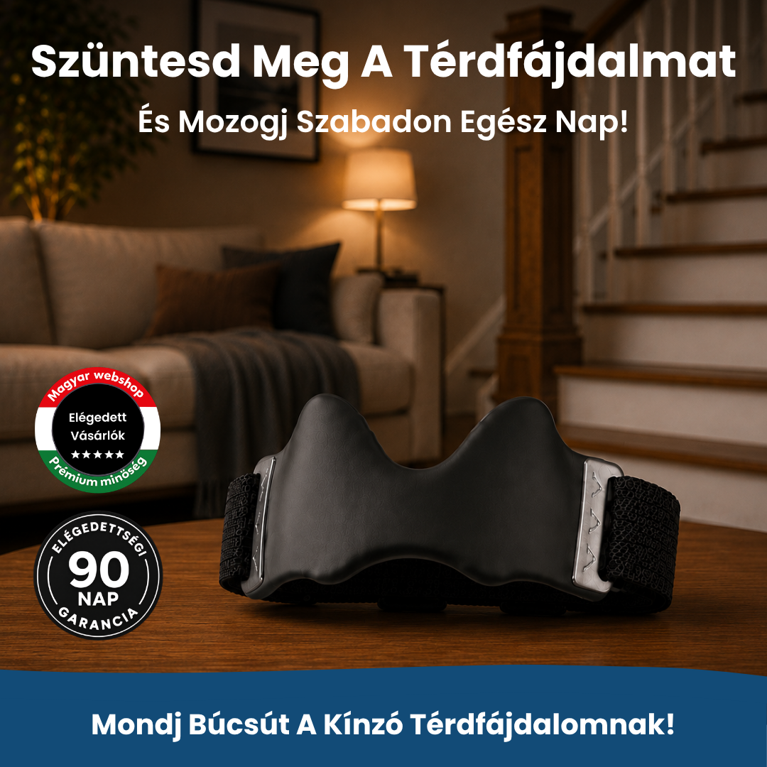 Mondj búcsút a kínzó térdfájdalomnak!