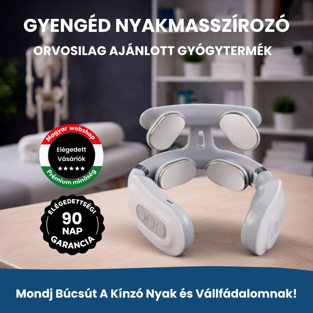PulseNeck - Gyengéd Nyakmasszírozó