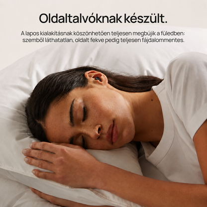 A nyugodt, pihentető alváshoz tervezett füldugó