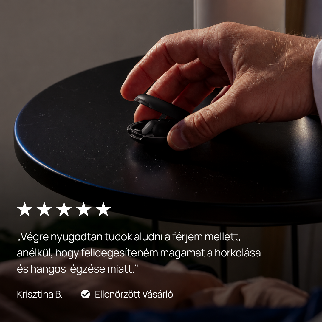 A nyugodt, pihentető alváshoz tervezett füldugó
