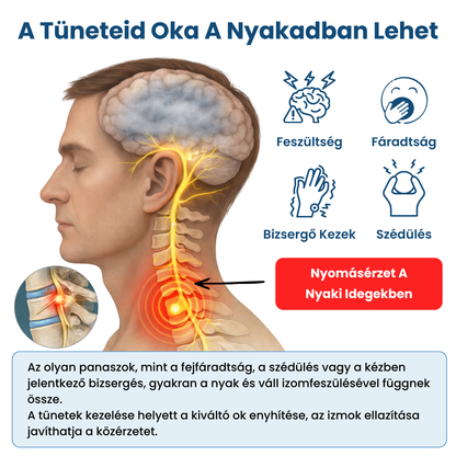 PulseNeck - Gyengéd Nyakmasszírozó